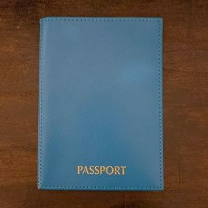 Leather Neiman Marcus Passport Case